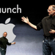 Jobs introduces Jobs introducing the iLaunch, Apple's new product-unveiling product.
